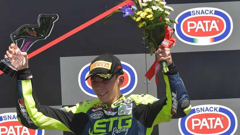 Borja Sánchez sube al podio en Imola, su primero en Superbikes